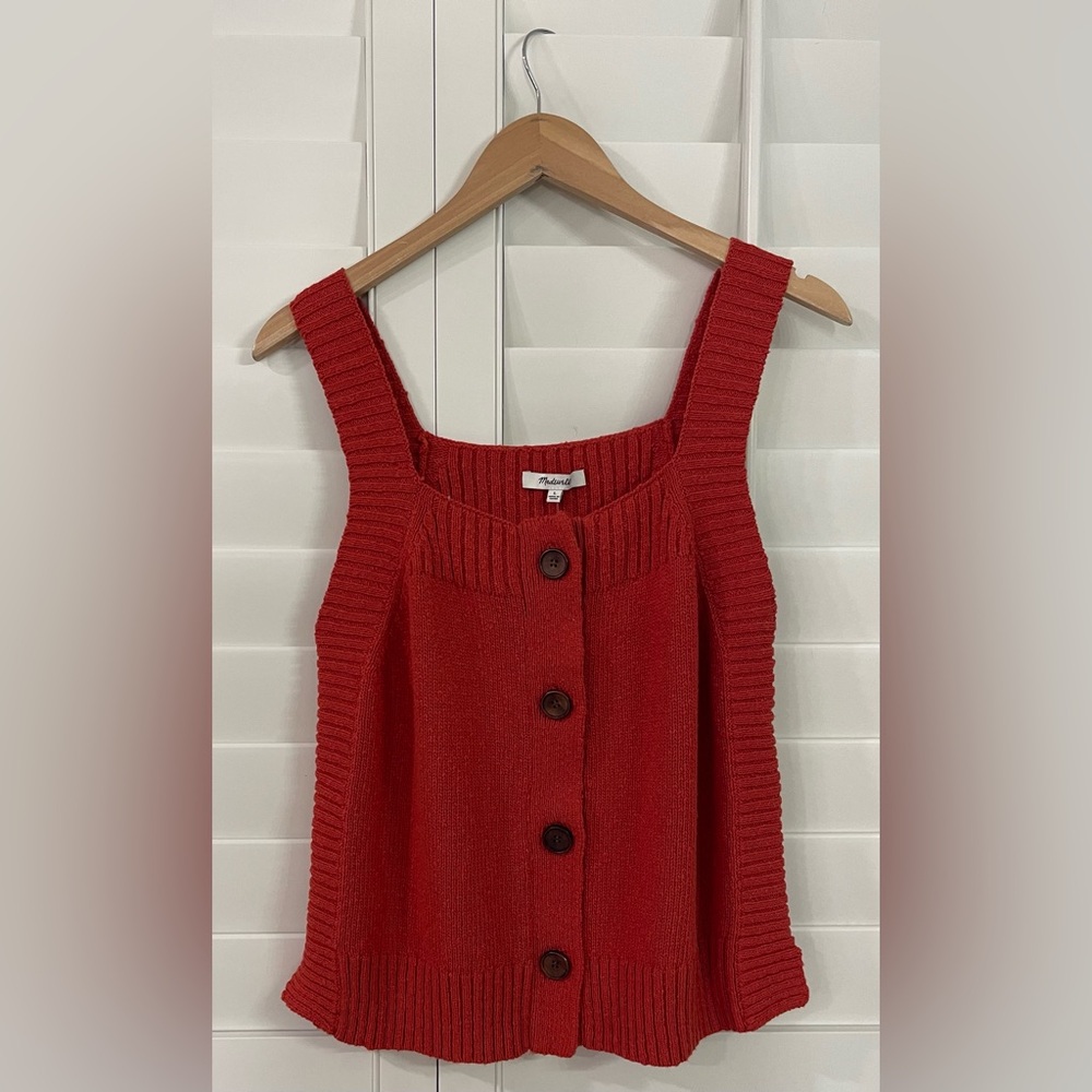 Madewell Rowe Sweater Tank